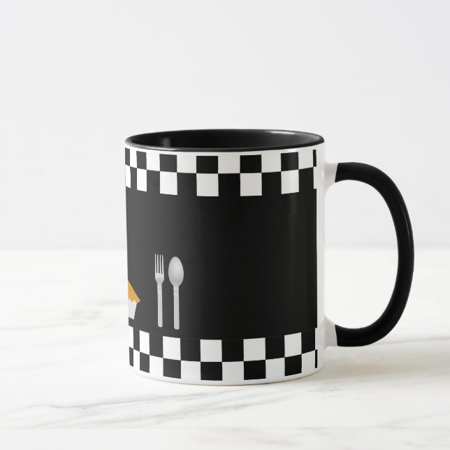 Checkerboard Pies Coffee Mug (Right)