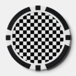 Checkerboard Poker Chips at Zazzle