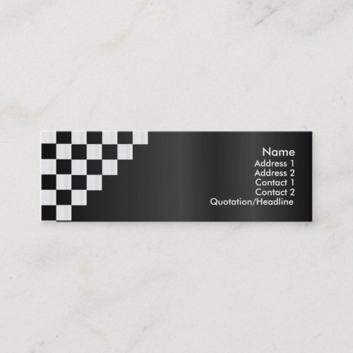Checkerboard Profile Card