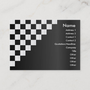 Checkerboard Profile Card
