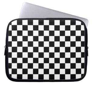 Checkerboard Race Flag Laptop Sleeve