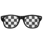 Checkerboard Retro Sunglasses at Zazzle