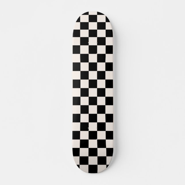Checkerboard Skateboard (Front)