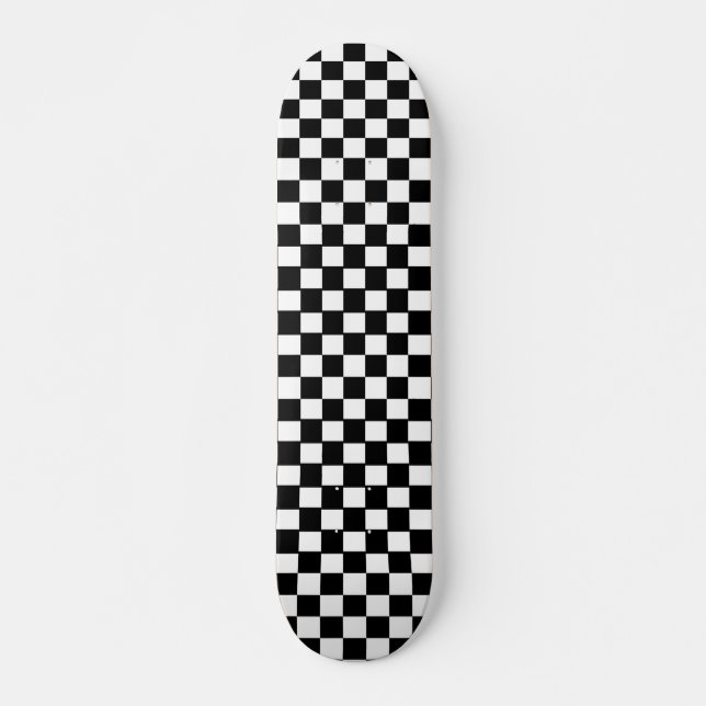 Checkerboard Skateboard Deck (Front)
