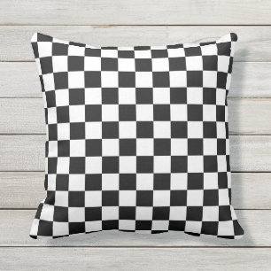Checkerboard Throw Pillow