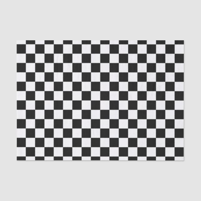 Checkerboard Tissue Paper (Front)