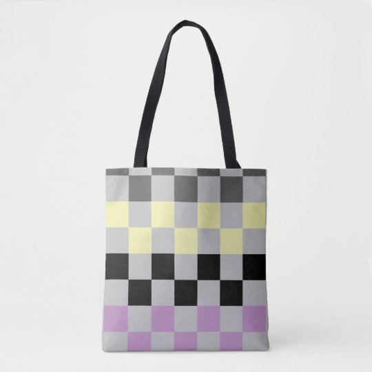 Checkerboard Tote Bag | mediakits.theygsgroup.com