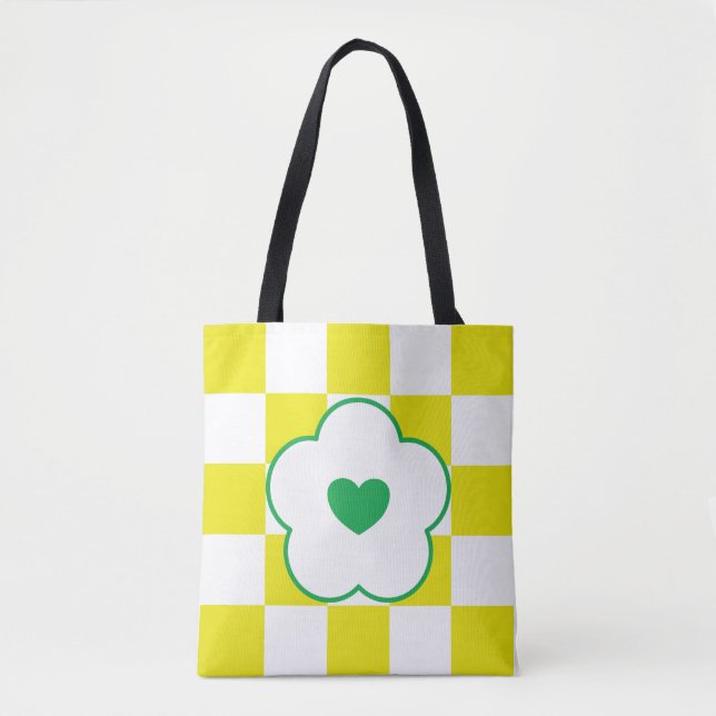 CheckerBoard tote bag (Front)