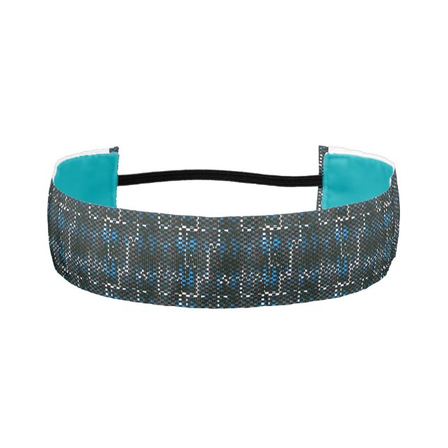 Checkerd Dance Light Design 1 Headband (Front)