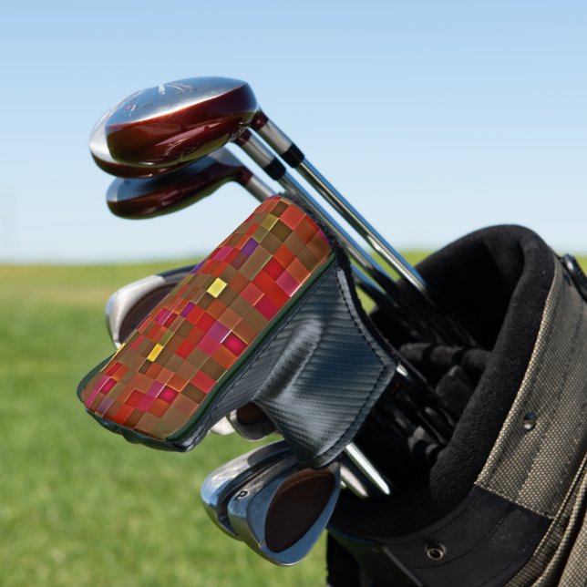 "Checkered Affair" Putter Cover (In Situ)