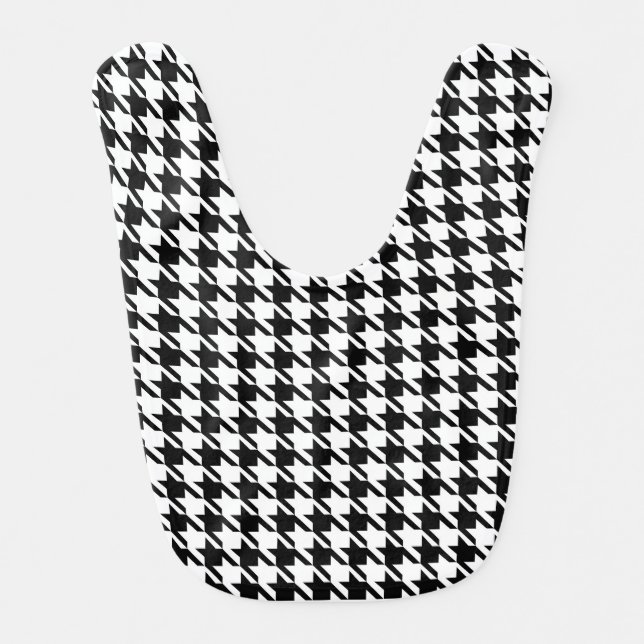 Checkered Baby Bib  (Front)
