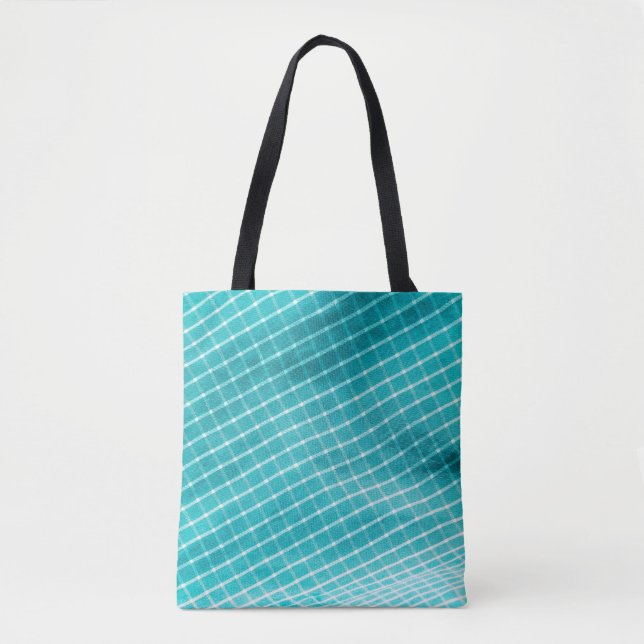 Checkered background textile closeup. tote bag (Front)