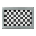 Checkered Belt Buckle at Zazzle