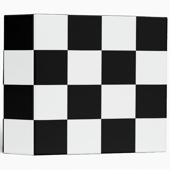 Checkered Black and White