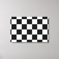 Checkered Black and White