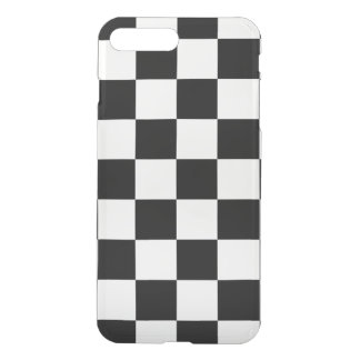 Checkered Black and White iPhone 8 Plus/7 Plus Case