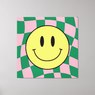 Checkered Bliss Canvas Print