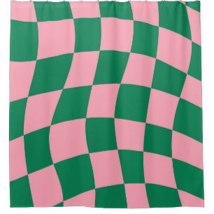 Checkered Bliss Shower Curtain