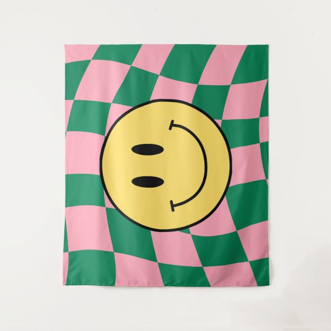 Checkered Bliss Tapestry (Front)