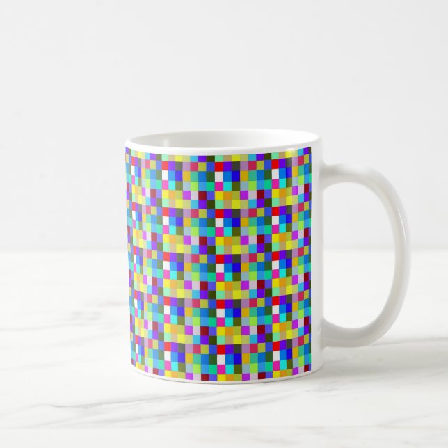 Checkered Coffee Mug (Right)