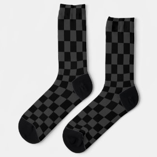 Checkered Crew Socks