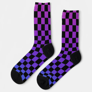Checkered Crew Socks
