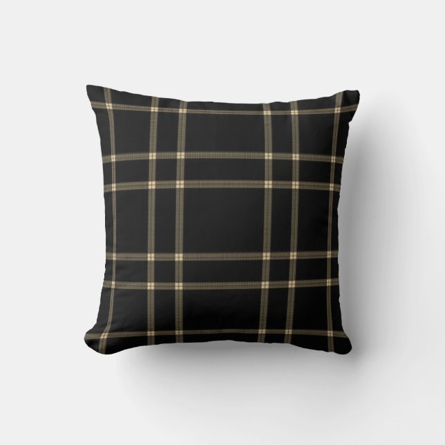 Checkered Cushion Pillow (Front)