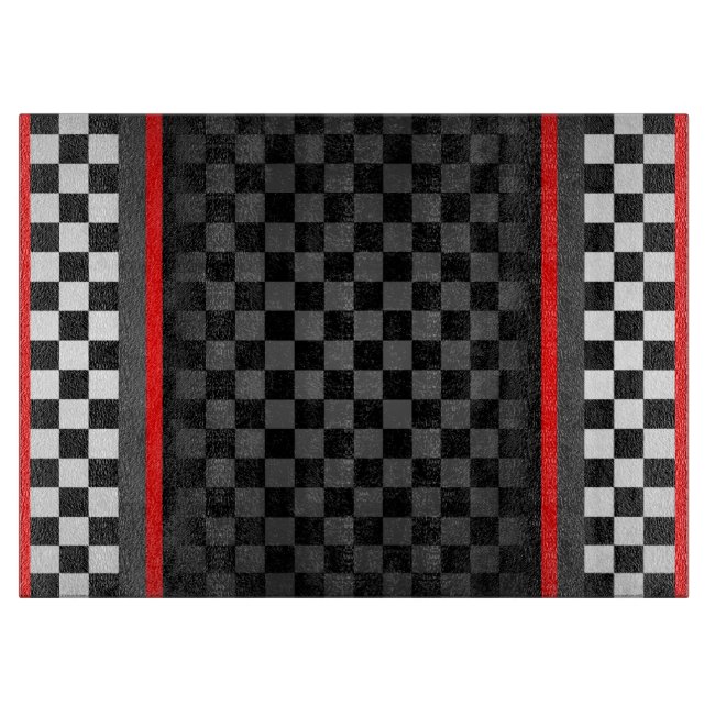 Checkered Design Cutting Board