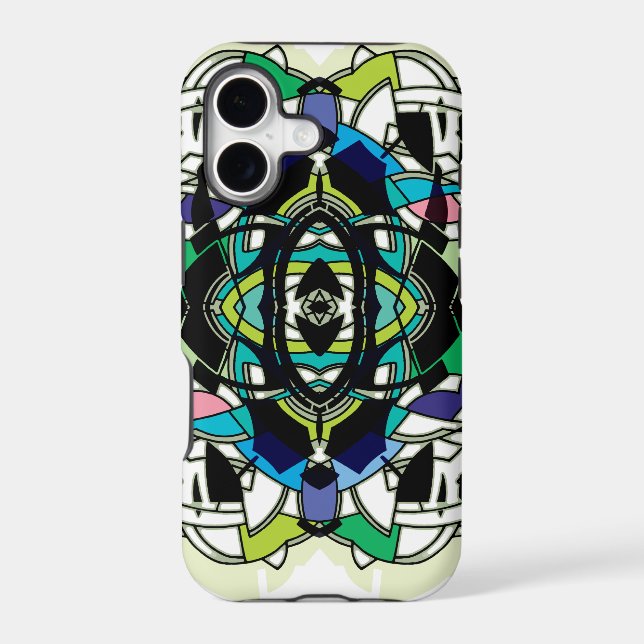 Checkered Design Iphone Case (Back)