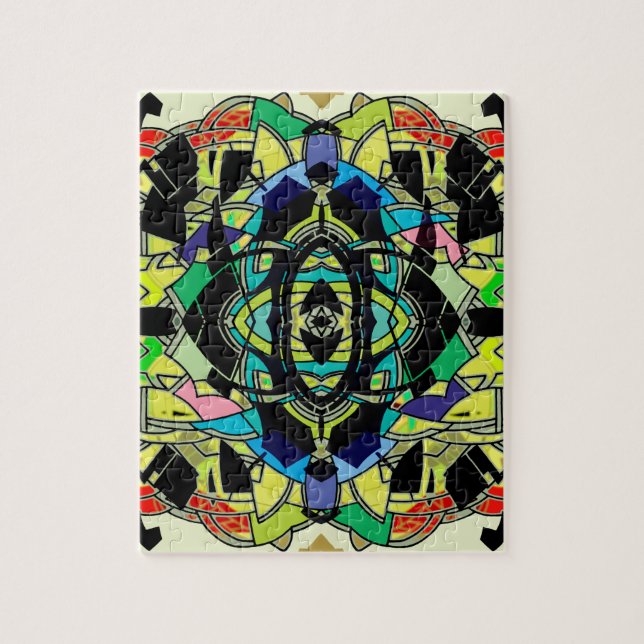 Checkered Design Jigsaw Puzzle (Vertical)