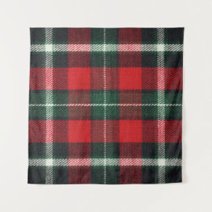 Checkered fabric texture: blank, versatile tapestry