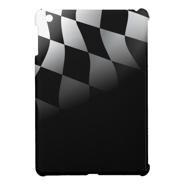 Checkered Fade Flag iPad Mini Case (Back)