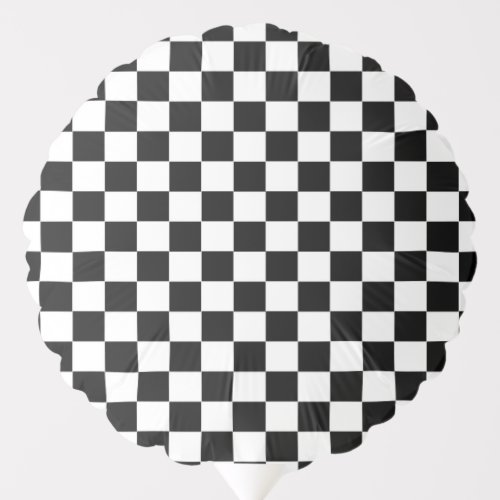 Checkered Flag Balloon