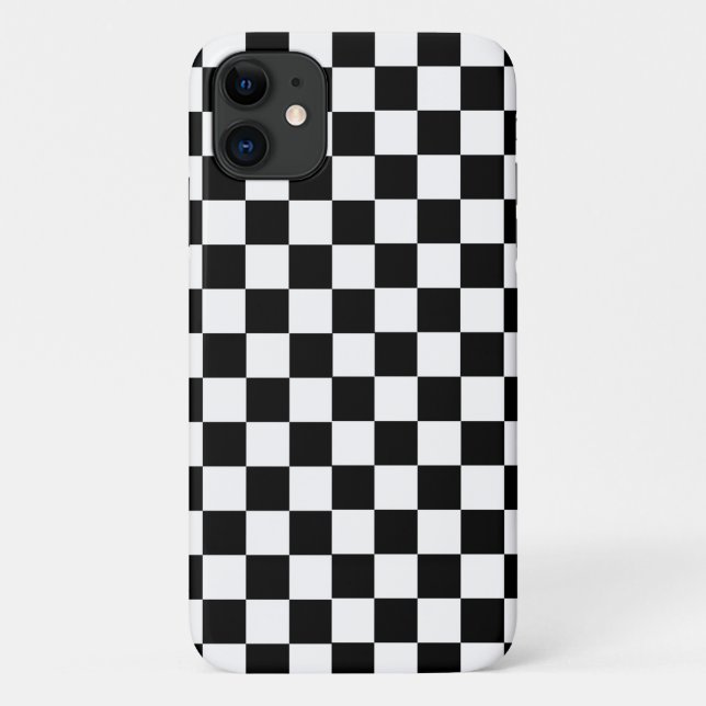 Checkered Flag Case-Mate iPhone Case (Back)