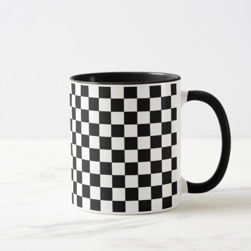 Checkered Flag Coffee Mug Gift