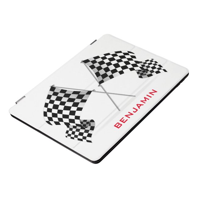 Checkered Flag Design iPad Pro Case