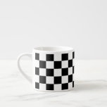 Checkered Flag Espresso Cup at Zazzle