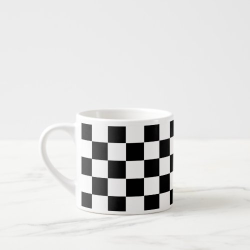 Checkered Flag Espresso Cup