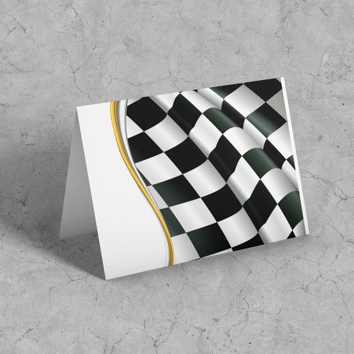 Checkered Flag Greeting Cards