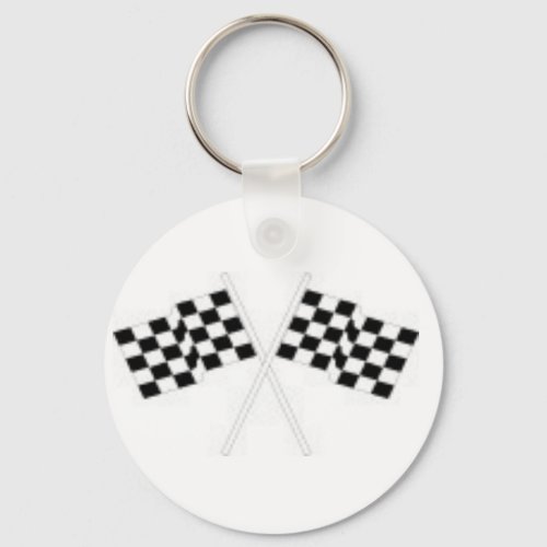 checkered flag KEYCHAIN