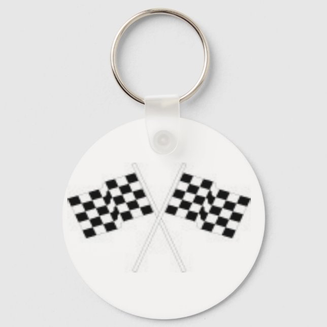 checkered flag KEYCHAIN (Front)