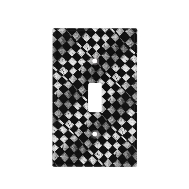 Checkered Flag Light Switch Cover (Front)