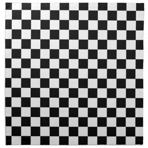Checkered Flag Napkin