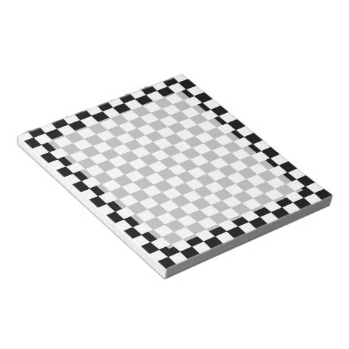 Checkered Flag Notepad