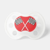 Checkered Flag Pacifier (Front)