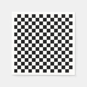 Checkered Flag Paper Napkins