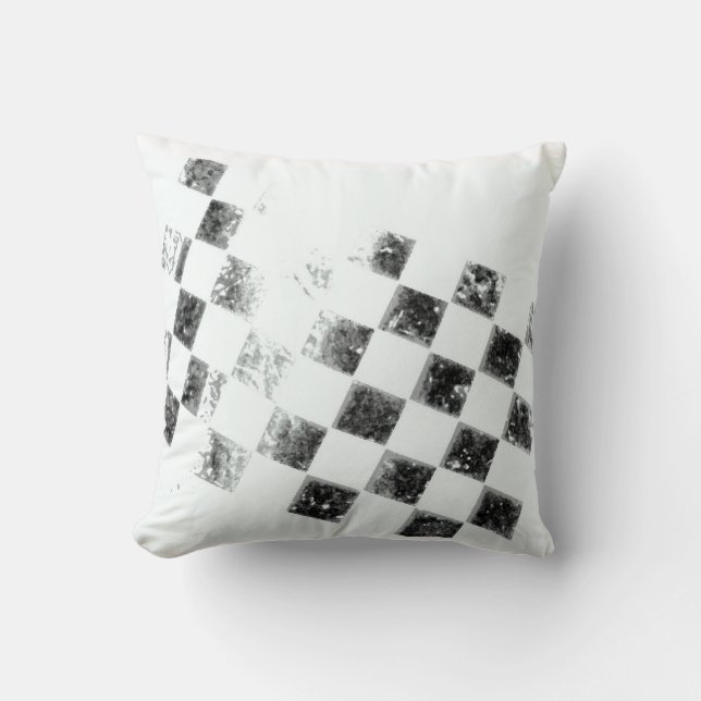 Checkered Flag Pillow (Front)