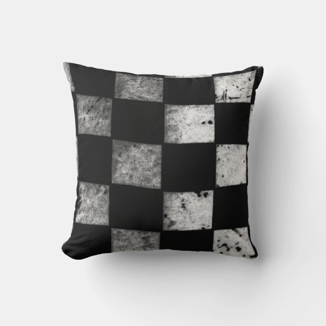 Checkered Flag Pillow (Front)