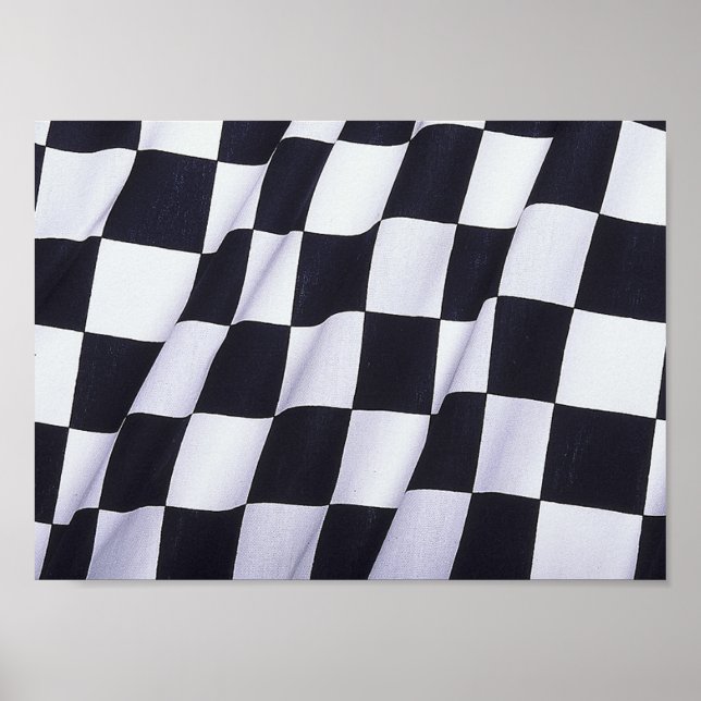 Checkered flag poster (Front)