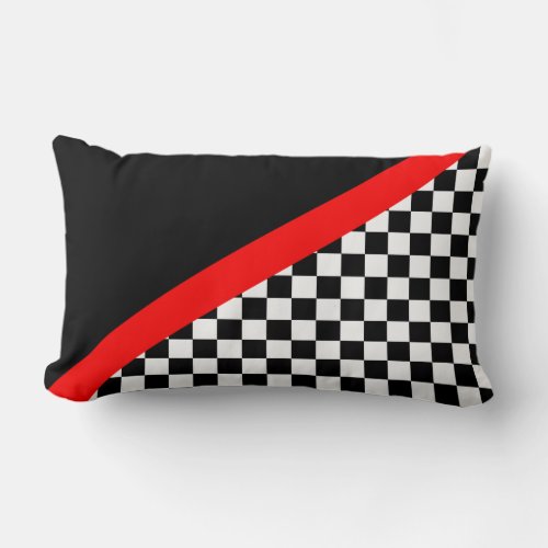 Checkered Flag Racing Pillows